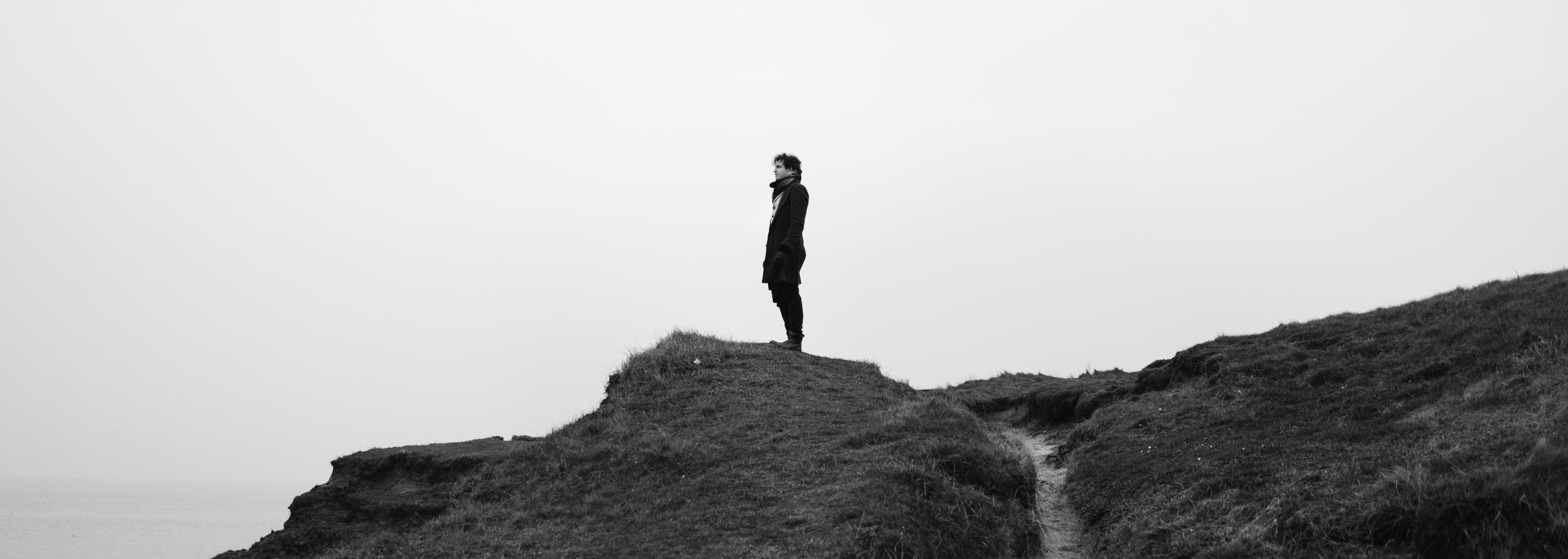 Mathias De Pelsmaeker on the coast
